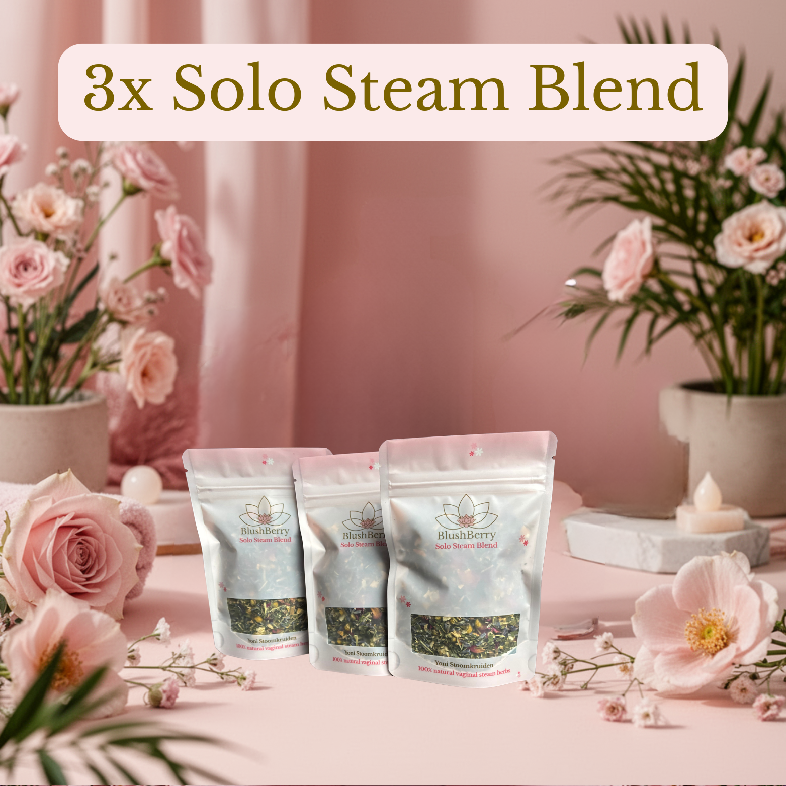 Fertiglow Steam Blend - Verwarmend & Activerend (Kinderwens)