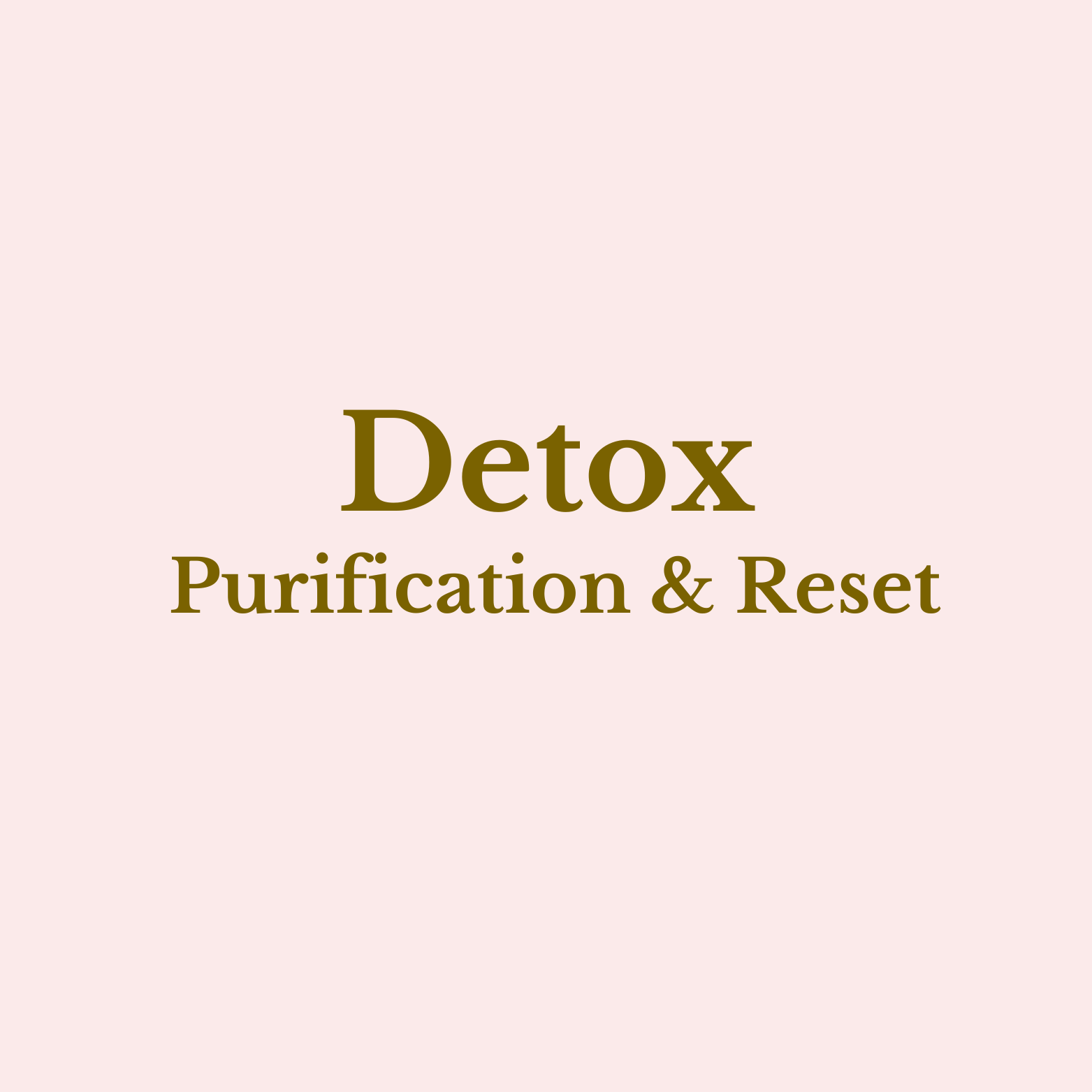Bath Blend Detox - Purification & Reset