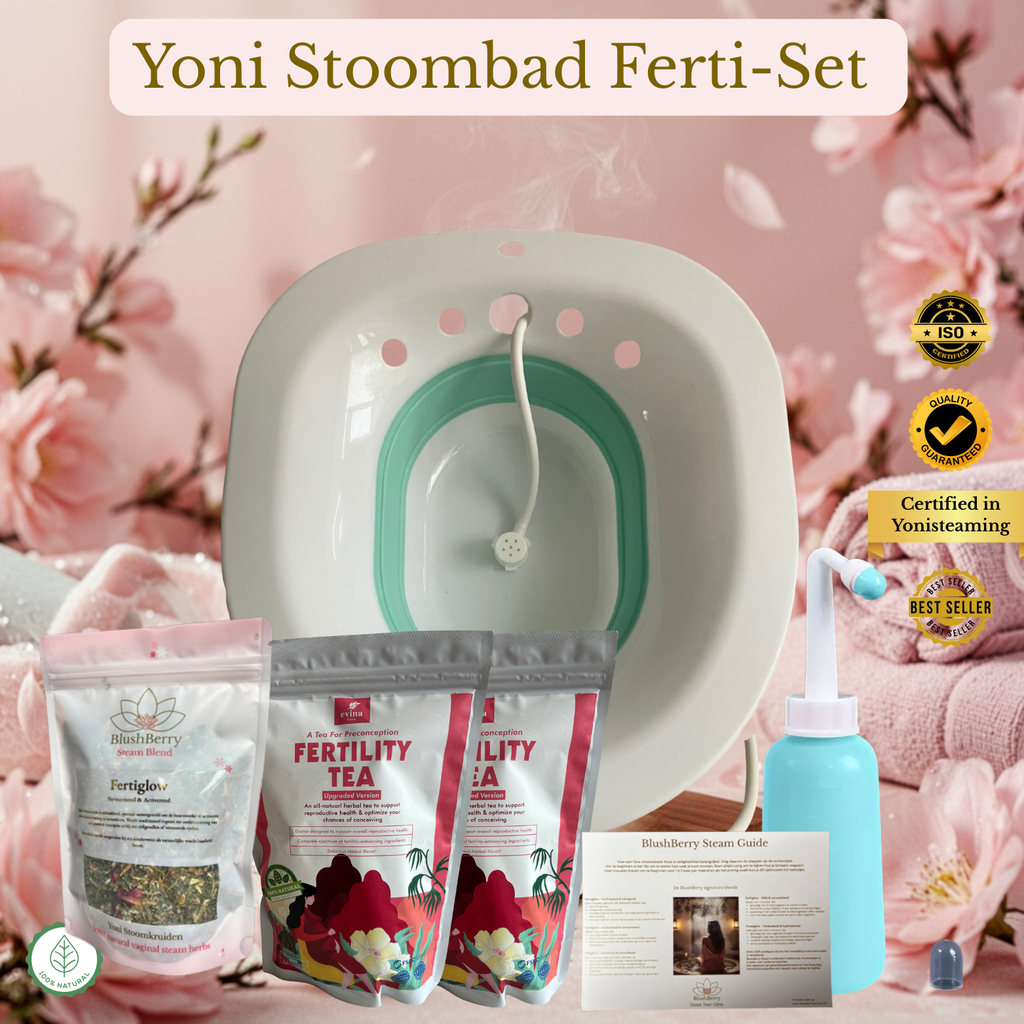 Yoni stoombad Ferti-set (kinderwens/vruchtbaarheidsboost)