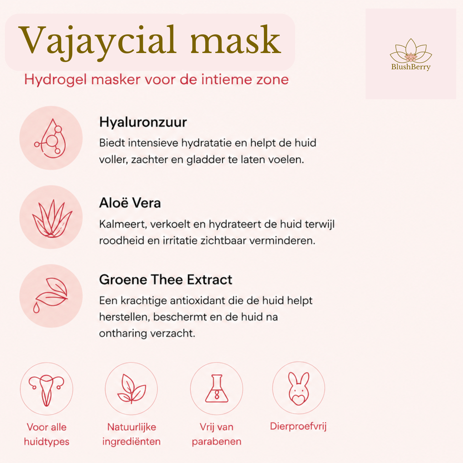 Yoni gel masker ( vajaycial mask)