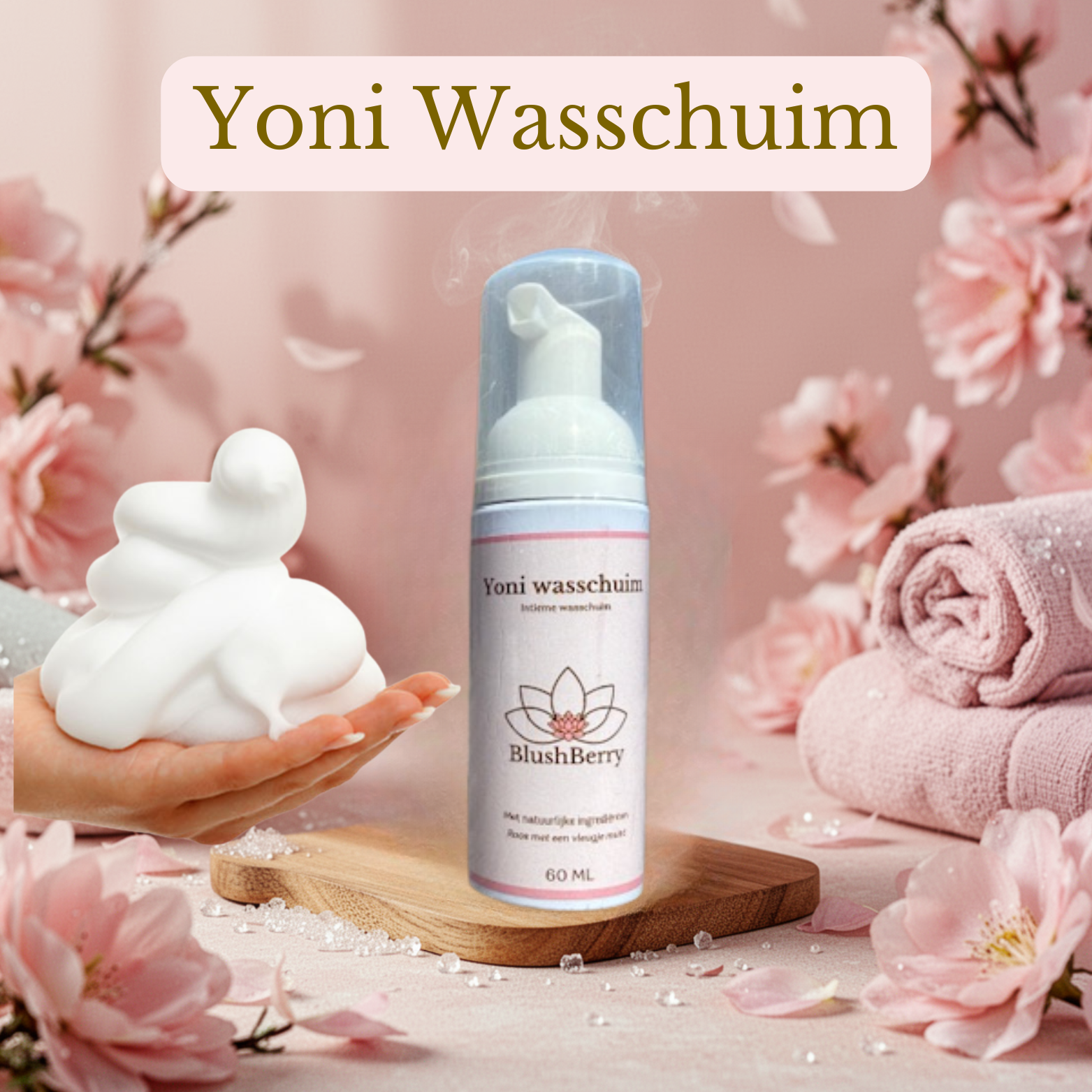 Yoni Wasschuim Rose & Menthol