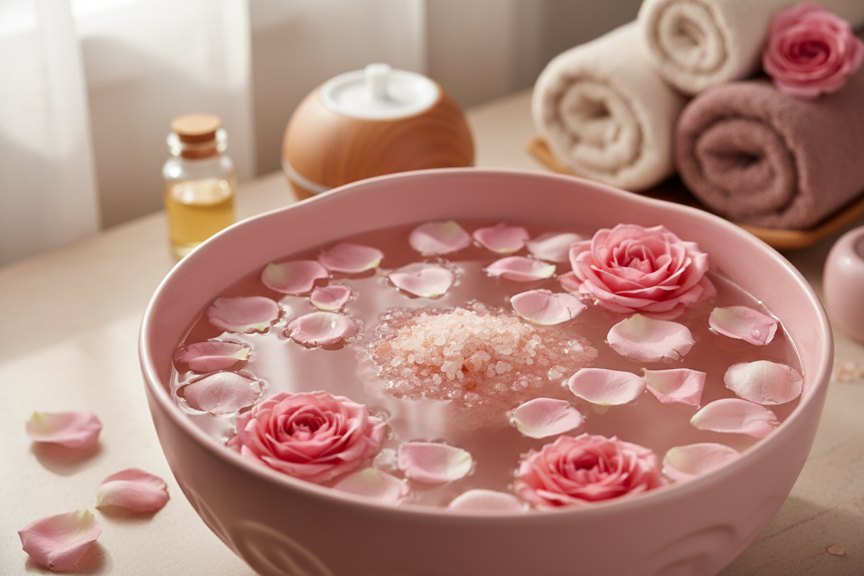 Foot Soak Floral