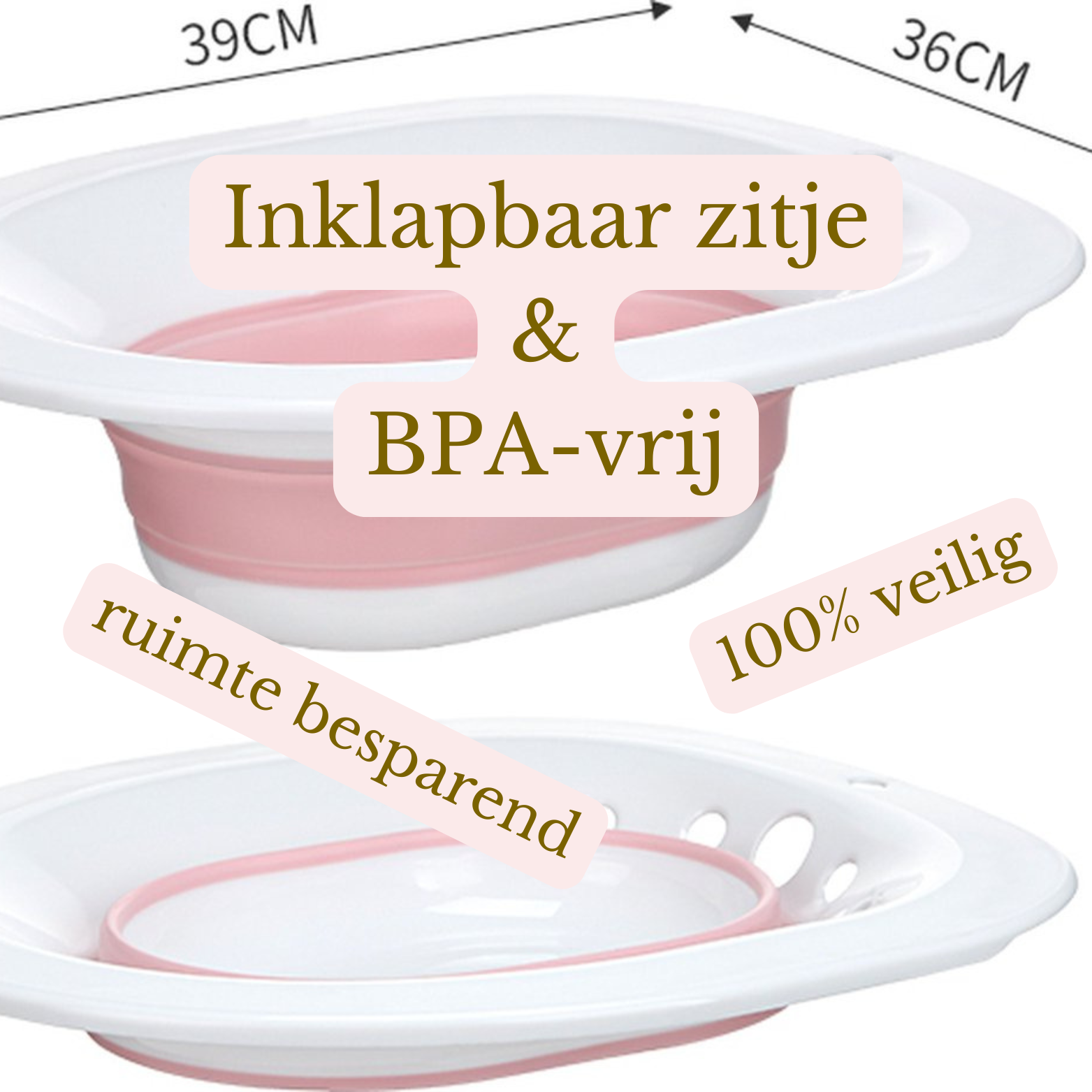 Yoni Stoombad Starter Set – Pink Seat