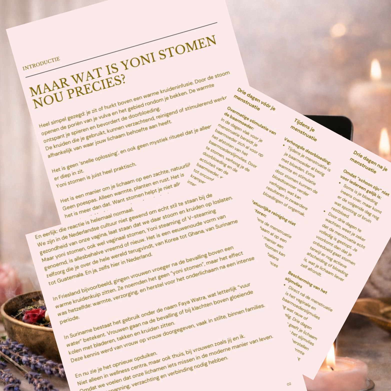 E-Book De Blushberry Steam Guide voor Yoni Stomen