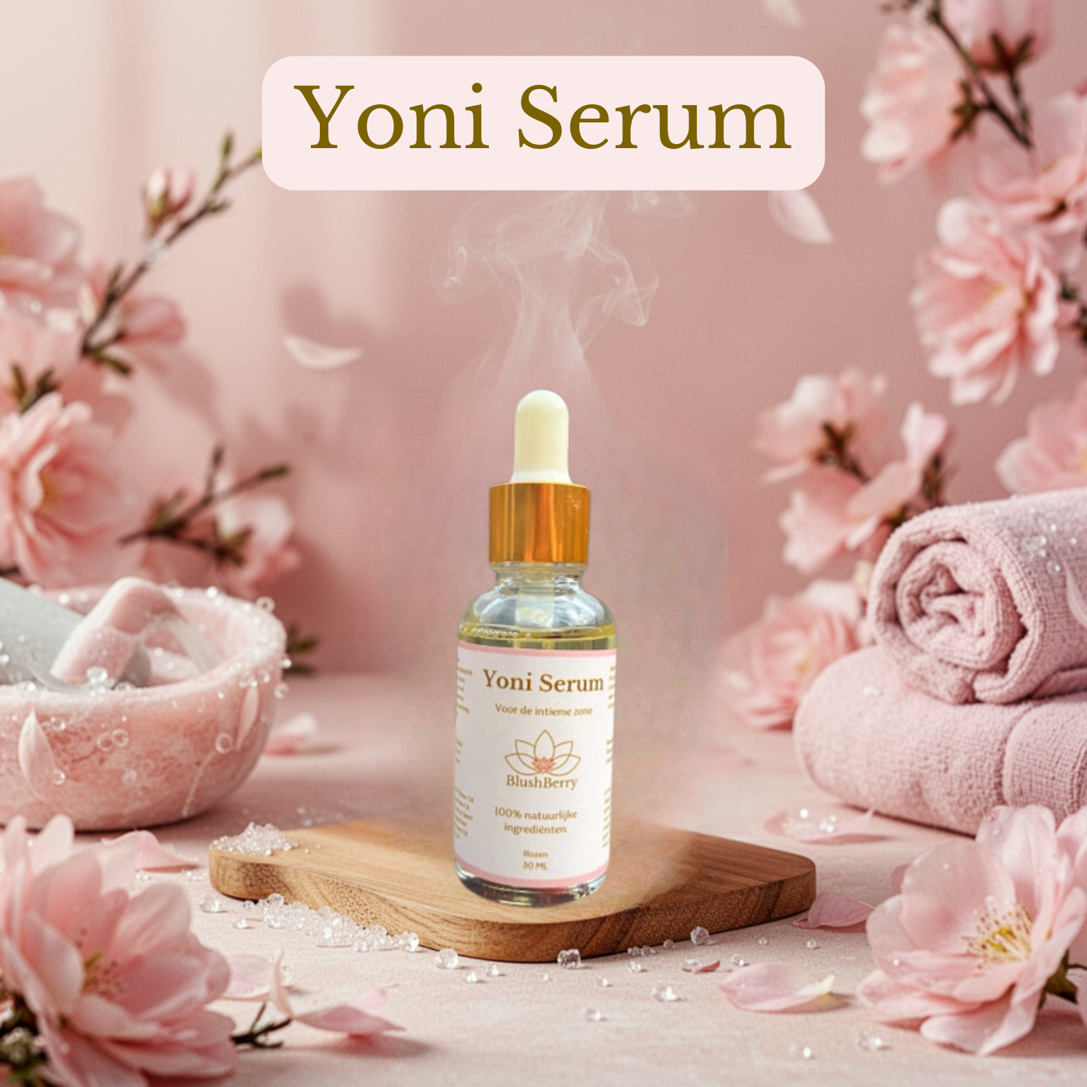 Yoni Serum ( 100% natuurlijke Yoni olie) Rozen